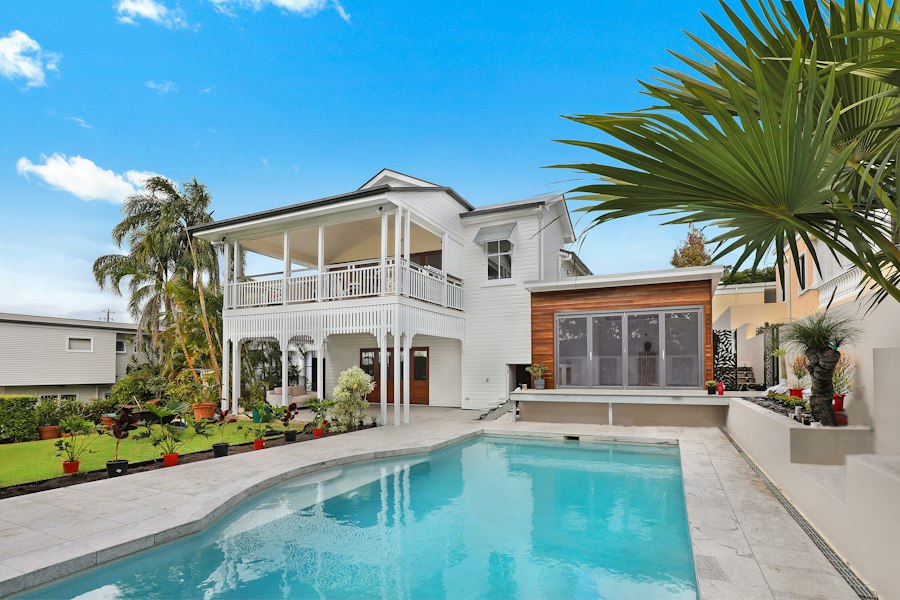 Welcoming house exterior